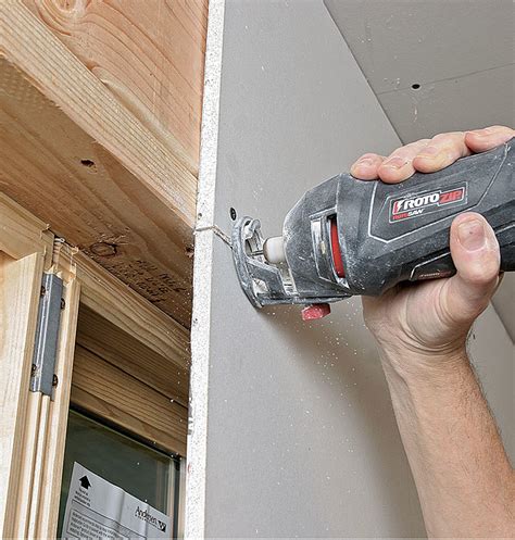 electrical drywall router